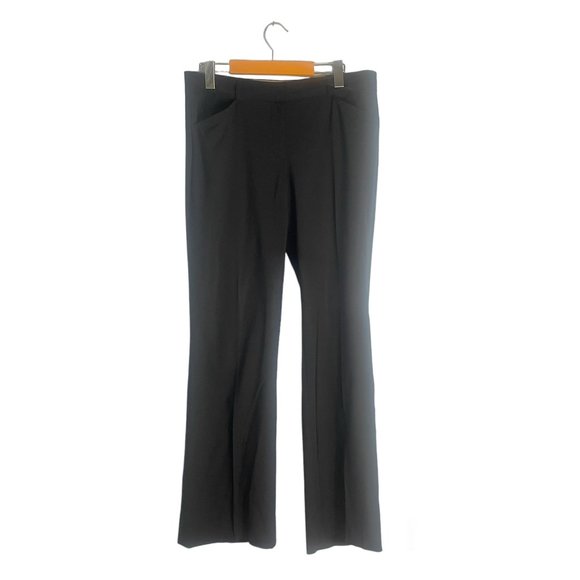 Elie Tahari Black Wool Stretch Trouser Pants Size 8 Workwear Office - Picture 2 of 8